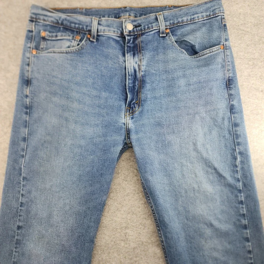 Levi's Size 38x30 | 505 Mens Blue‎ Straight Leg Regular Fit Denim Jeans *FLAW*